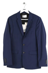 Blazer Sandro Marine en Laine, taille L - Seconde Main