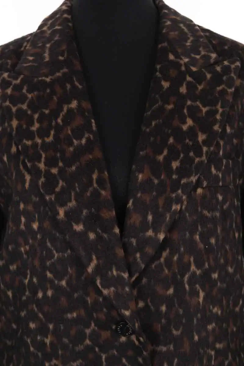 Blazer Sandro Marron en Synthétique