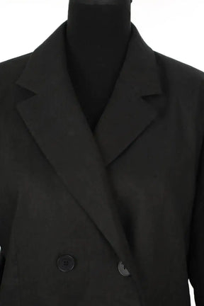 Blazer Sandro Noir en Coton