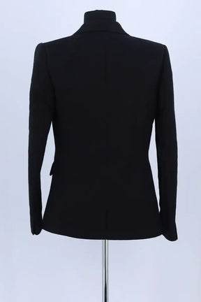 Blazer Sandro Noir en Coton