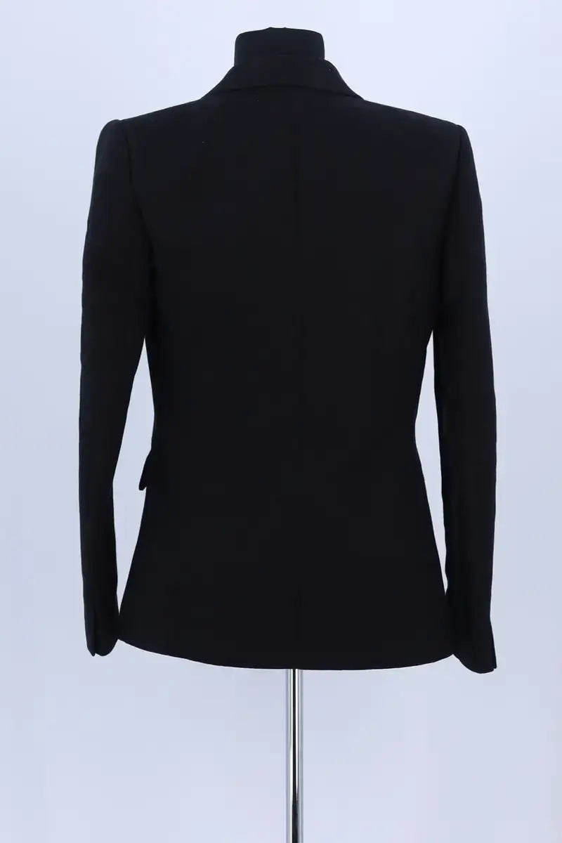 Blazer Sandro Noir en Coton