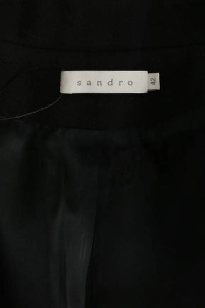 Blazer Sandro Noir en Coton