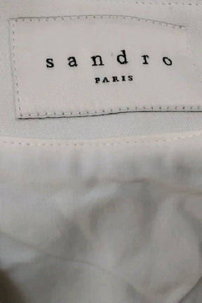 Blazer Sandro Noir en Polyester