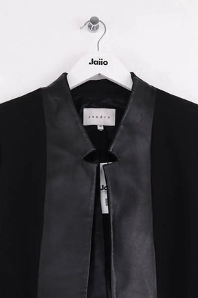 Blazer Sandro Noir en Synthétique