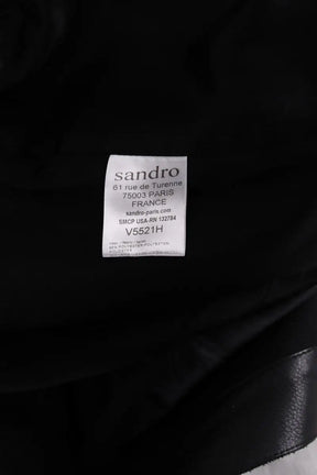 Blazer Sandro Noir en Synthétique