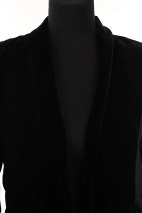 Blazer Sandro Noir en Velours