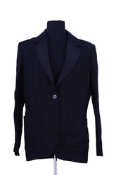 Blazer Sandro Noir en Viscose, taille M - Seconde Main