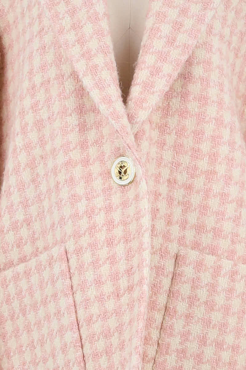 Blazer Sandro Rose en Coton