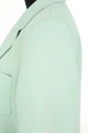 Blazer Sandro Vert en Polyester