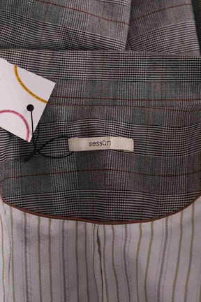 Blazer Sessun Oscar W Gris en Synthétique