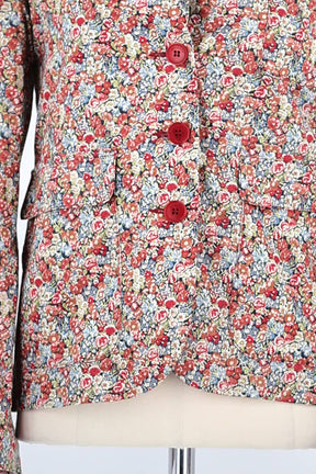 Blazer Sessun Rouge en Coton