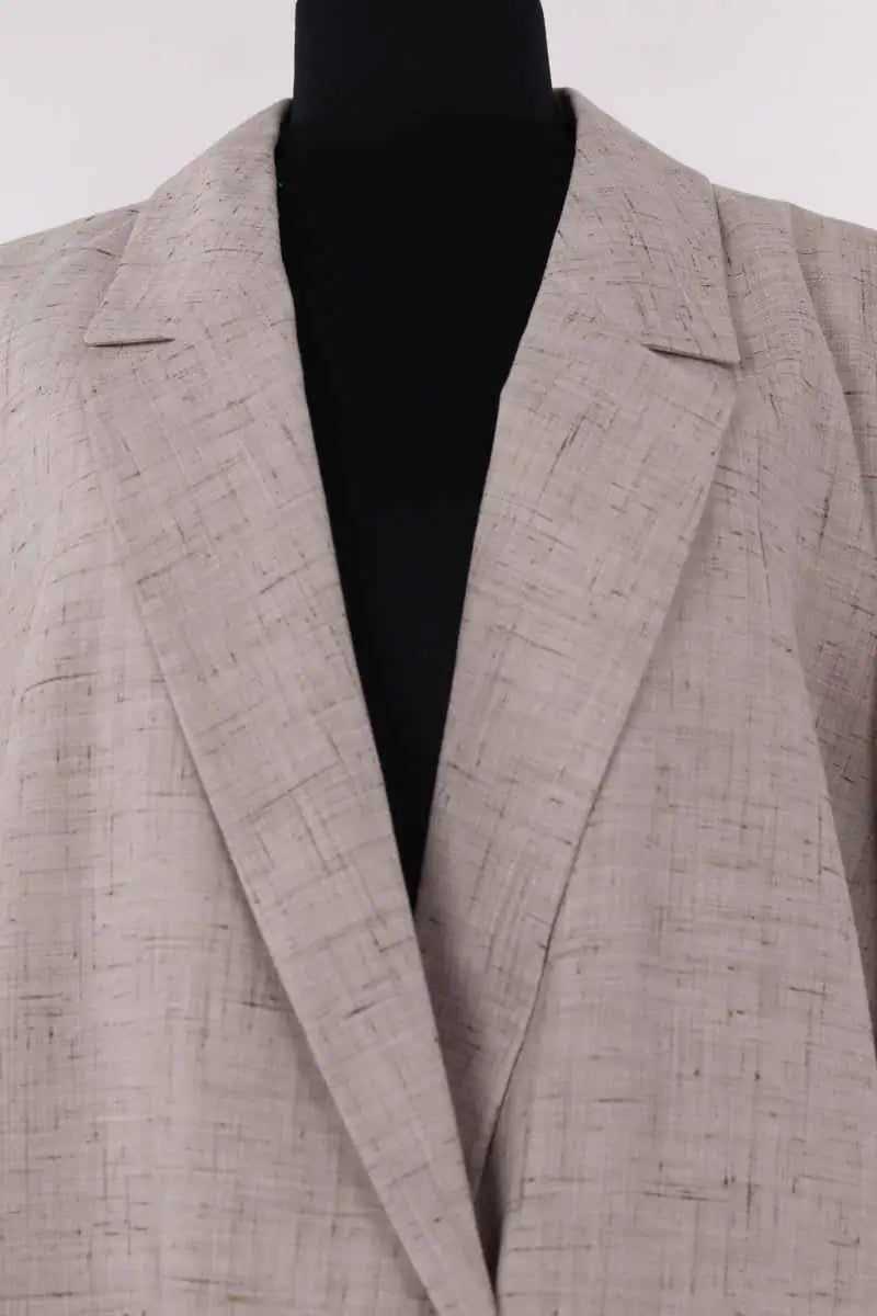 Blazer Sézane Beige en Viscose