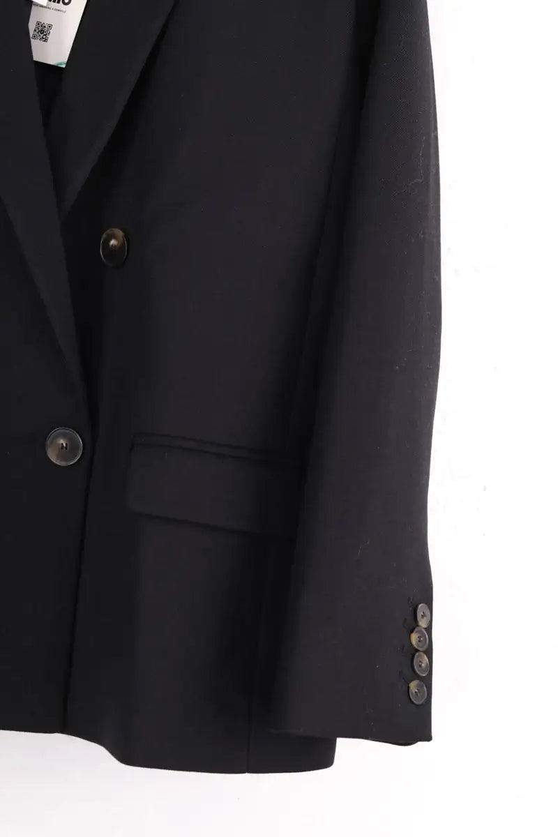 Blazer Sézane Christie Noir en Synthétique