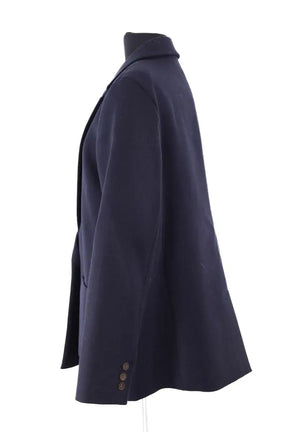 Blazer Sézane Marine en Synthétique