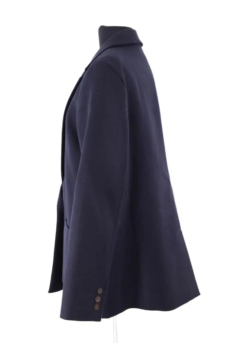 Blazer Sézane Marine en Synthétique