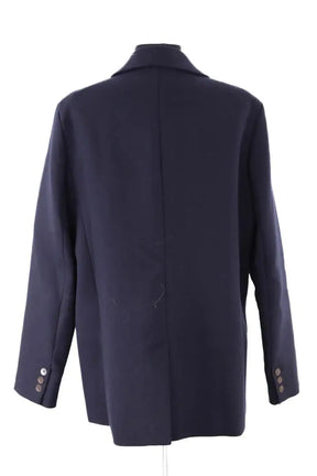 Blazer Sézane Marine en Synthétique