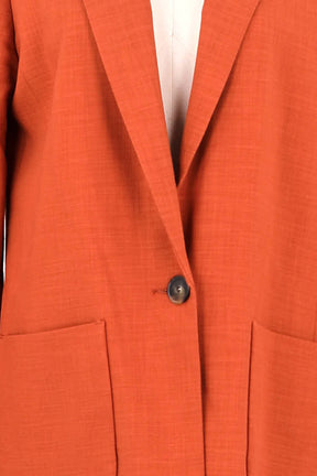 Blazer Sézane Orange en Viscose