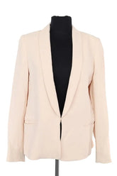 Blazer Sézane Rose en Synthétique, taille S - Seconde Main