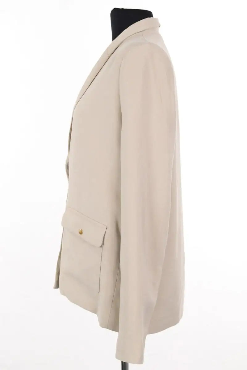 Blazer Songe Lab Beige en Viscose