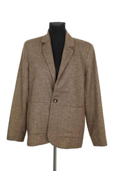 Blazer Songe Lab Marron en Polyester, taille XS - Seconde Main