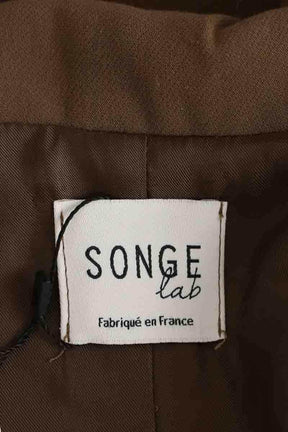 Blazer Songe Lab Marron en Polyester