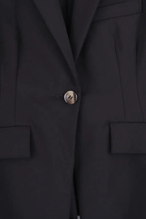 Blazer Sportmax Noir en Coton