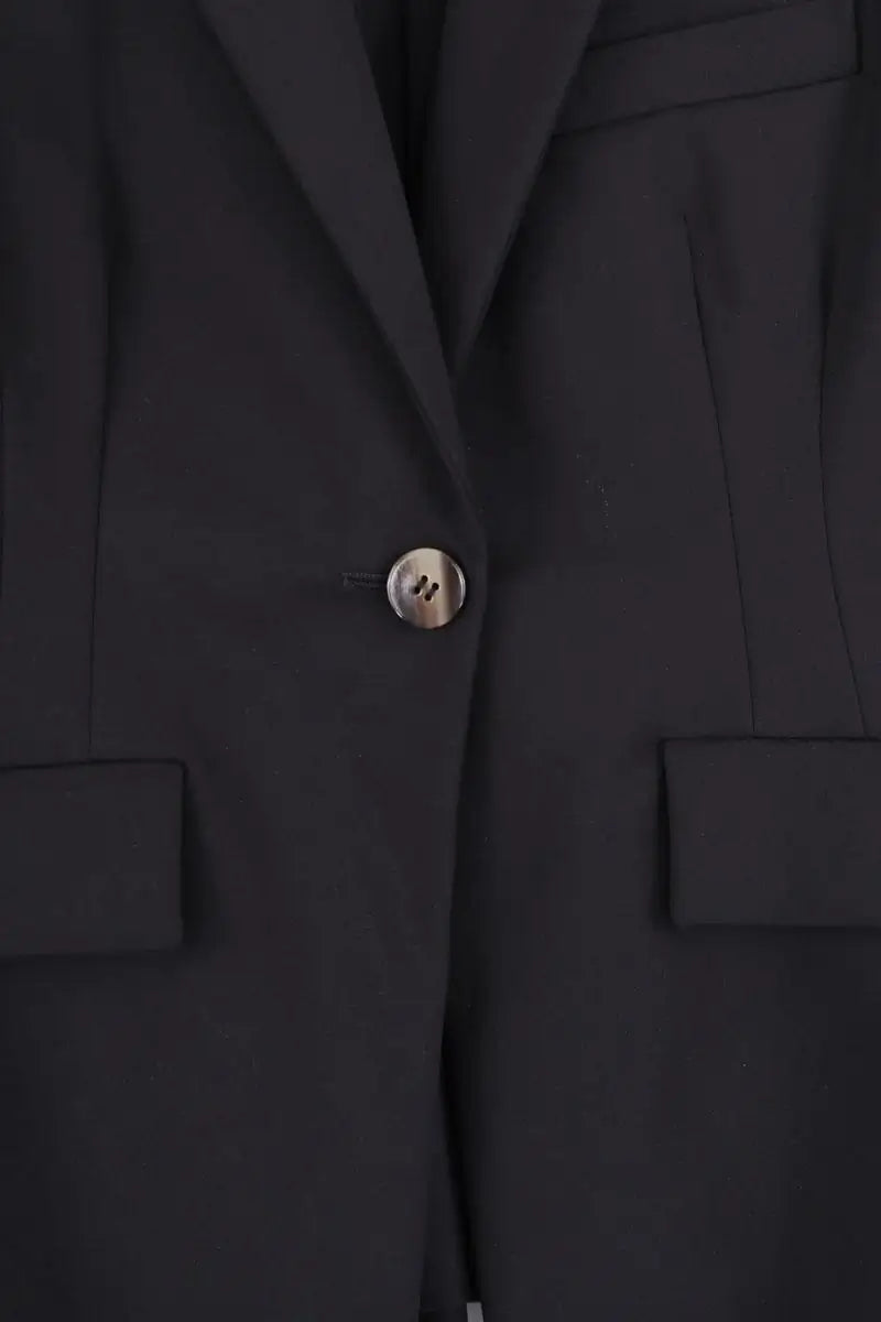 Blazer Sportmax Noir en Coton