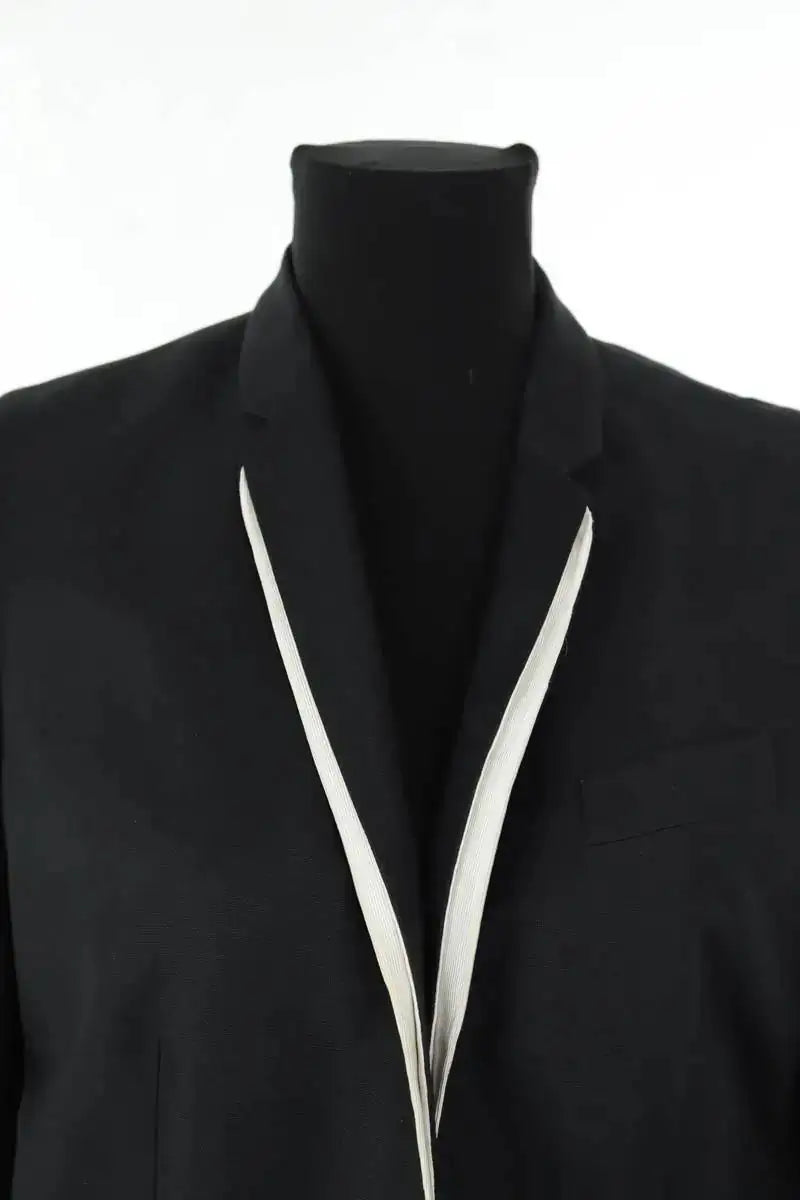 Blazer Stella McCartney Noir en Lin