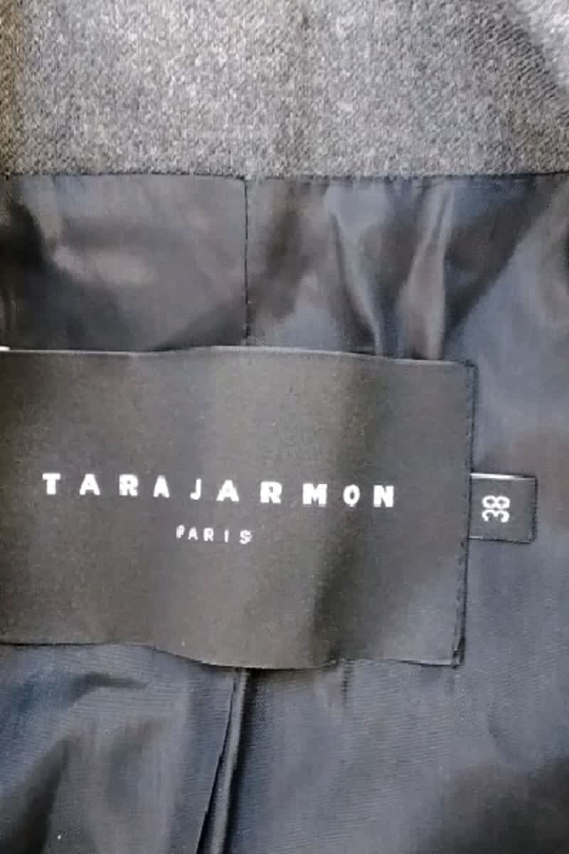 Blazer Tara Jarmon Gris en Laine
