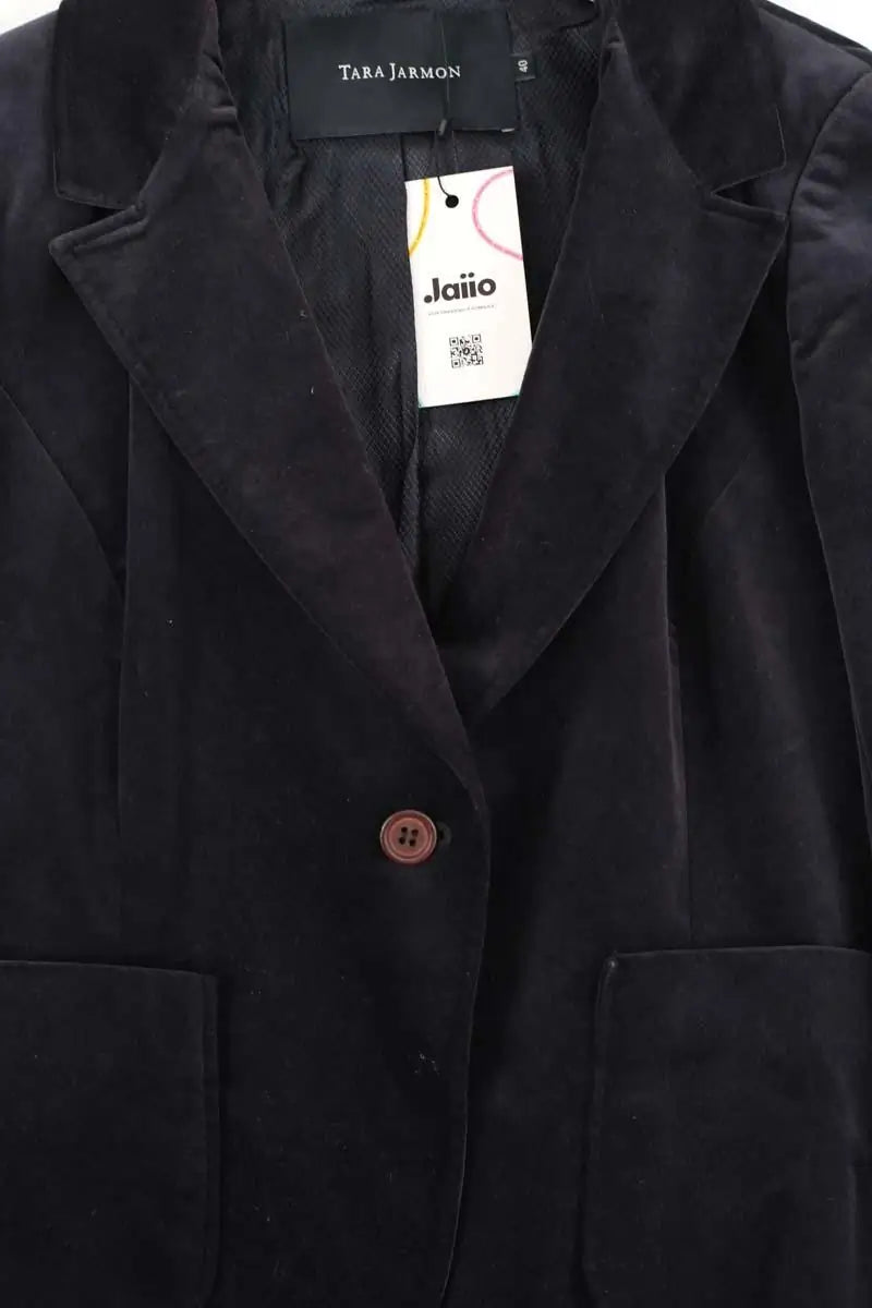 Blazer Tara Jarmon Noir en Velours