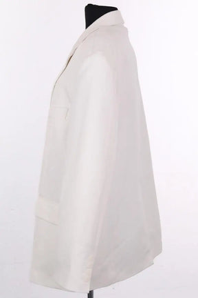 Blazer The Frankie Shop Blanc en Viscose