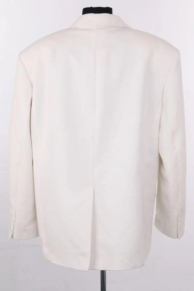 Blazer The Frankie Shop Blanc en Viscose