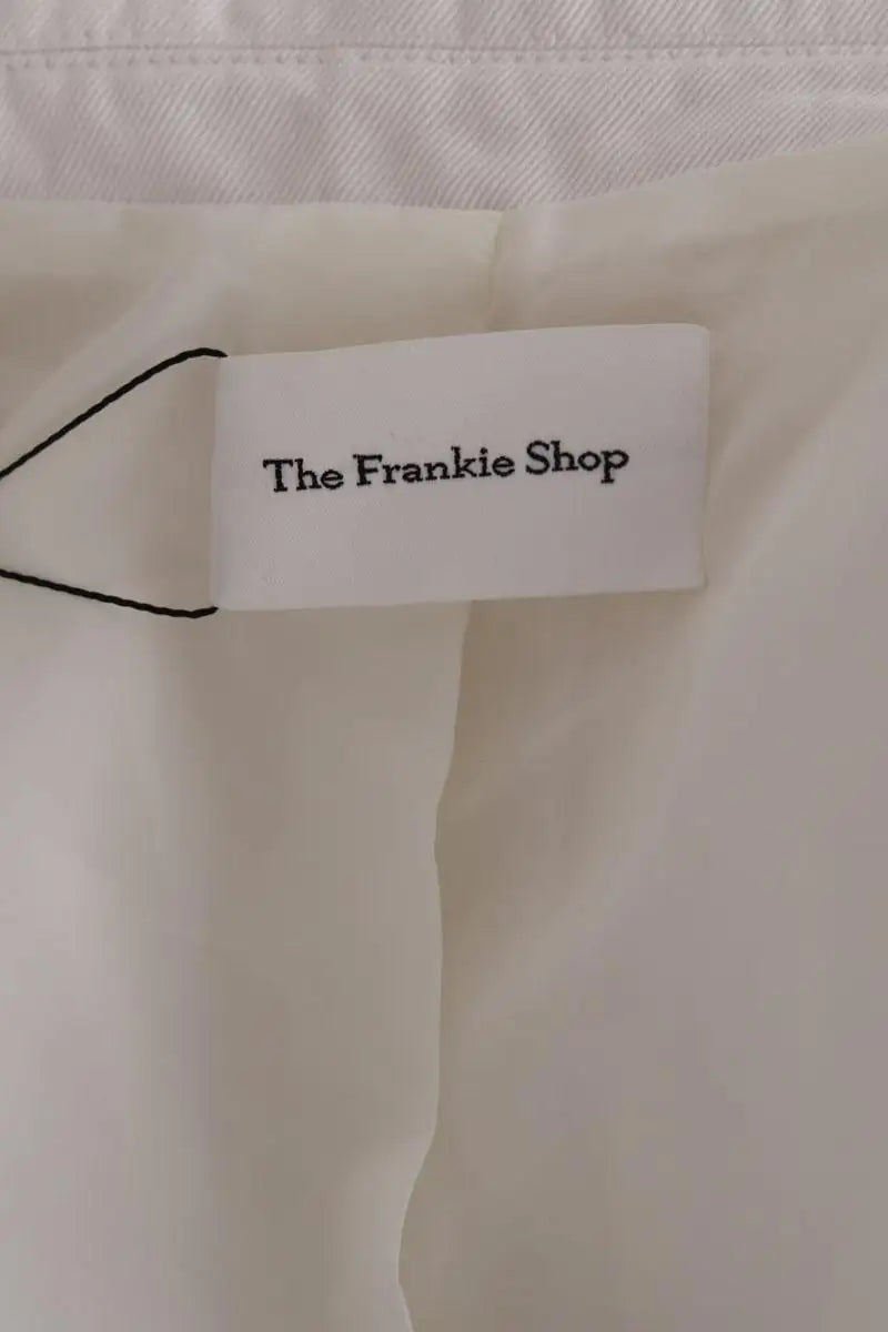 Blazer The Frankie Shop Blanc en Viscose