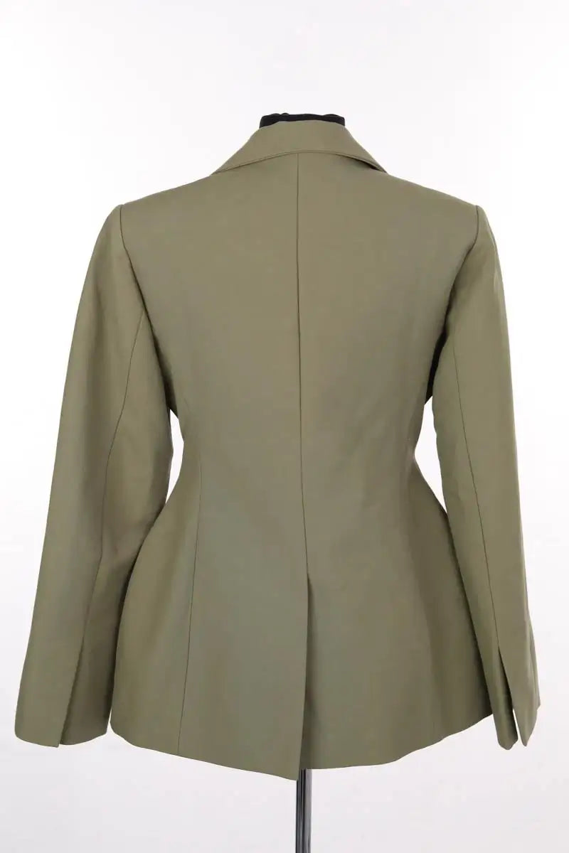 Blazer The Frankie Shop Colette hourglass blazer Vert en Coton