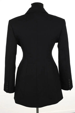 Blazer The Frankie Shop Dorotea hourglass smoking Noir en Polyester