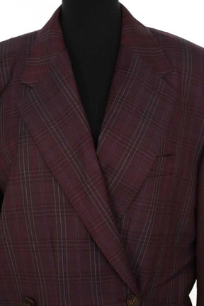 Blazer The Frankie Shop Marnay padded blazer Bordeaux en Polyester