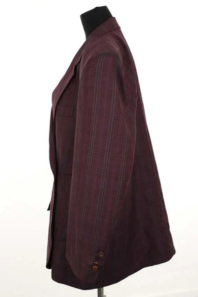 Blazer The Frankie Shop Marnay padded blazer Bordeaux en Polyester