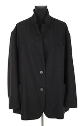 Blazer The Frankie Shop Noir en Synthétique, taille S - Seconde Main