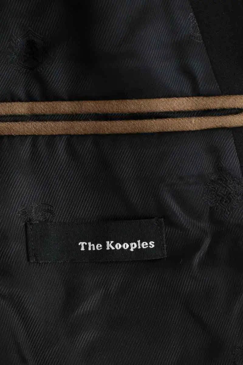 Blazer The Kooples Camel en Laine