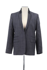 Blazer The Kooples Gris en Laine, taille L - Seconde Main