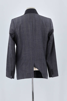 Blazer The Kooples Gris en Laine