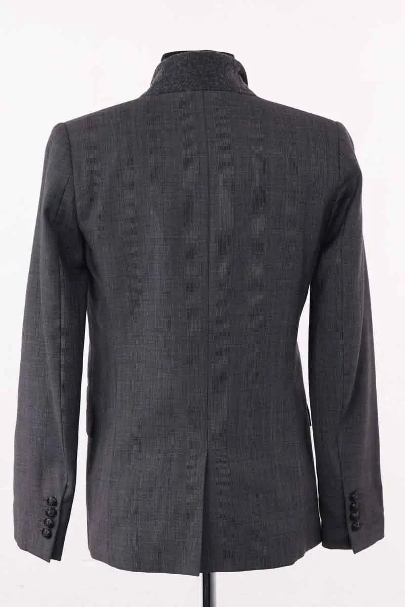 Blazer The Kooples Gris en Laine