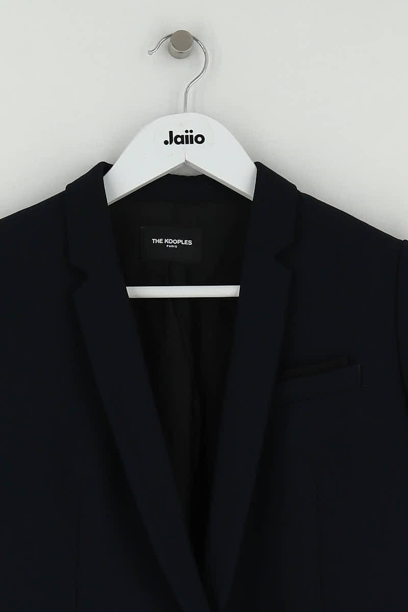 Blazer The Kooples Marine en Polyester