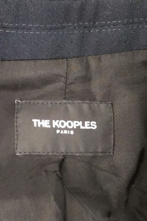 Blazer The Kooples Marine en Polyester