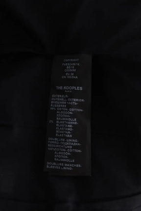 Blazer The Kooples Noir en Coton