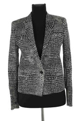 Blazer The Kooples Noir en Coton, taille S - Seconde Main