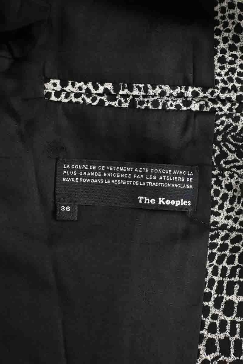 Blazer The Kooples Noir en Coton