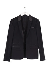 Blazer The Kooples Noir en Laine, taille M - Seconde Main