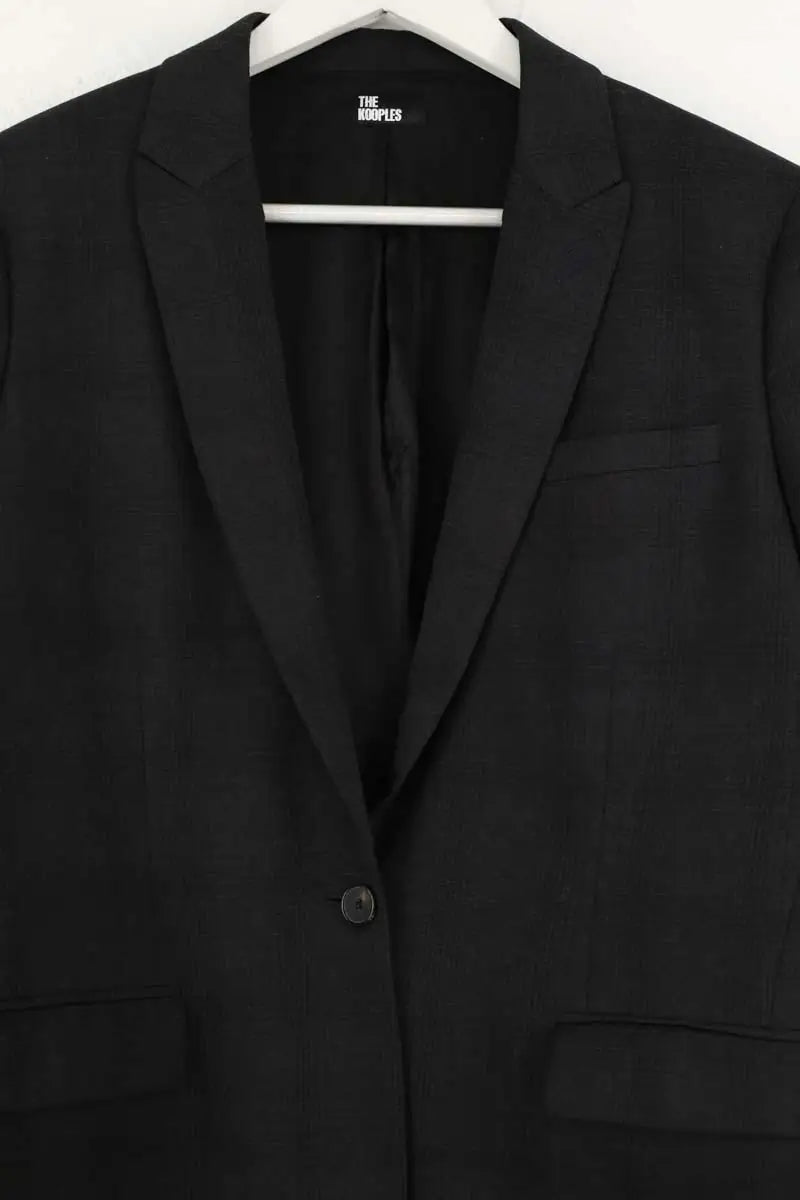 Blazer The Kooples Noir en Viscose