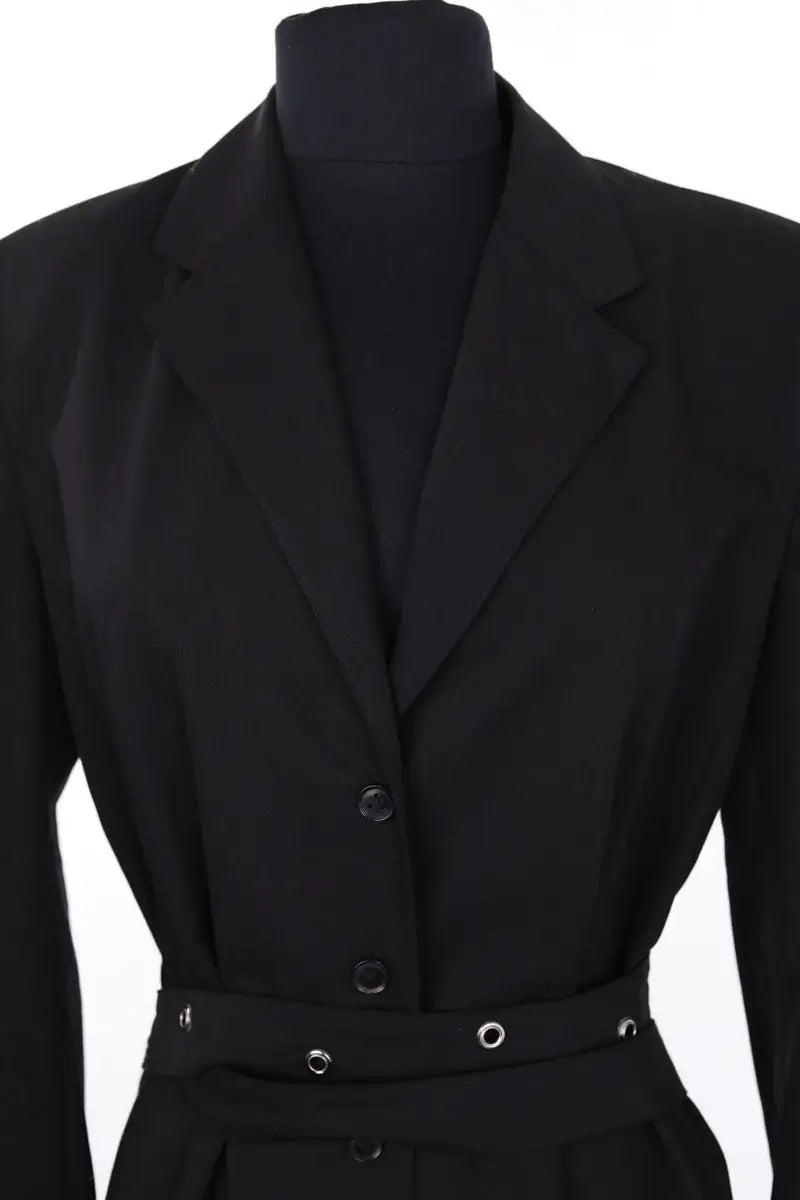 Blazer Time Noir en Laine